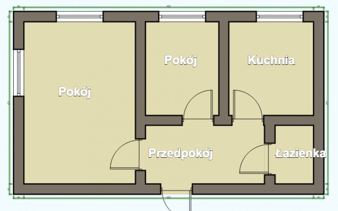 Mieszkanie 2-pokojowe Inowrocław, ul. Marii Konopnickiej. Zdjęcie 6