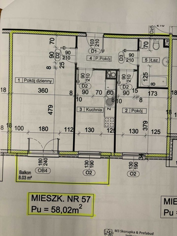 Mieszkanie 2-pokojowe Siedlce, ul. Rakowiecka. Zdjęcie 8