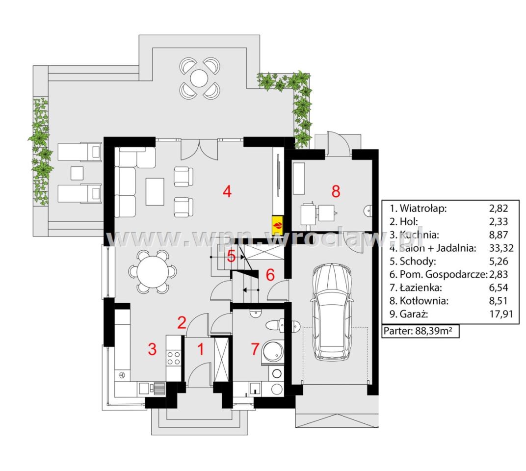 bliźniak, 5 pokoi Wilkszyn. Zdjęcie 2