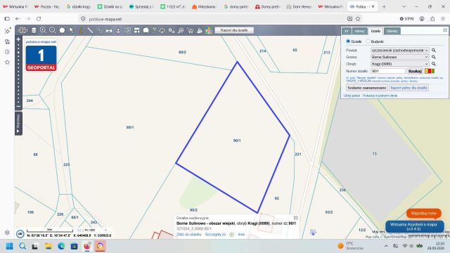 Działka budowlana Krągi. Zdjęcie 1