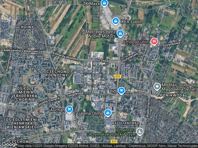 Działka inwestycyjna Lublin Bursaki, ul. Mariana Rapackiego. Zdjęcie 1