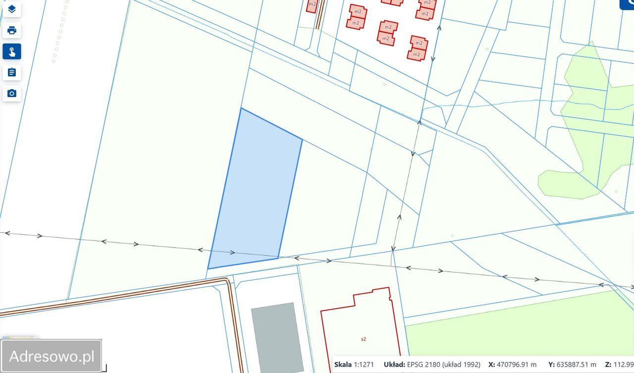 Działka inwestycyjna Nowa Wola