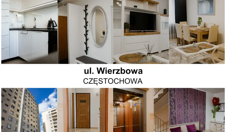 Mieszkanie 2-pokojowe Częstochowa Wrzosowiak, ul. Wierzbowa
