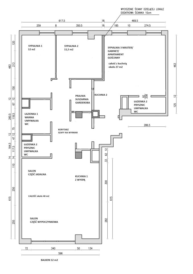 Mieszkanie 4-pokojowe Warszawa Gocław, ul. Jugosłowiańska. Zdjęcie 6