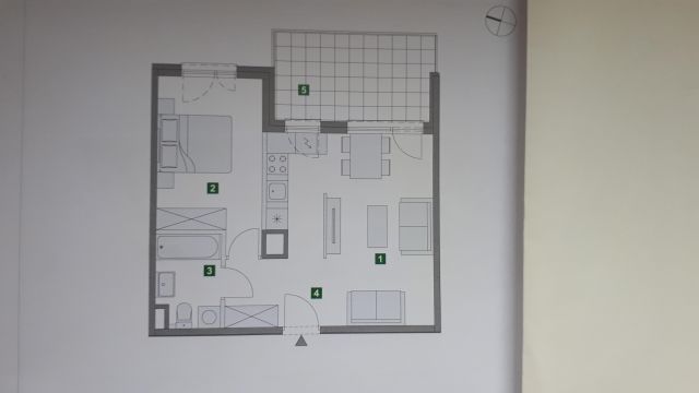 Mieszkanie 2-pokojowe Warszawa Białołęka, ul. Głębocka 88. Zdjęcie 1