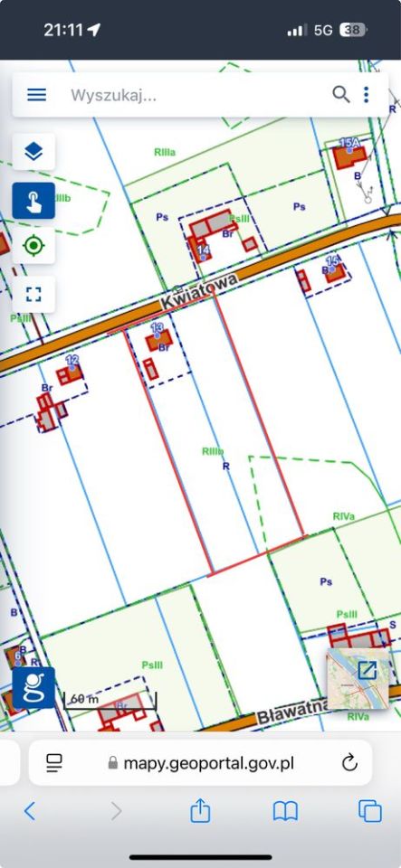 Działka budowlana Uciechów. Zdjęcie 2