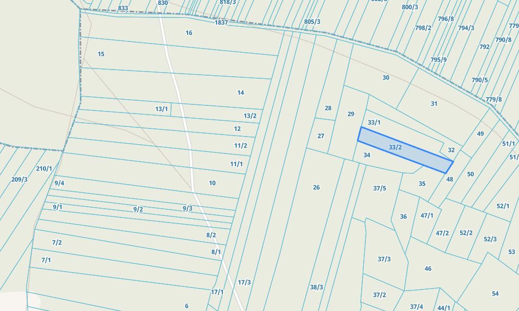 Działka leśna Hucisko Kwaśniowskie. Zdjęcie 2