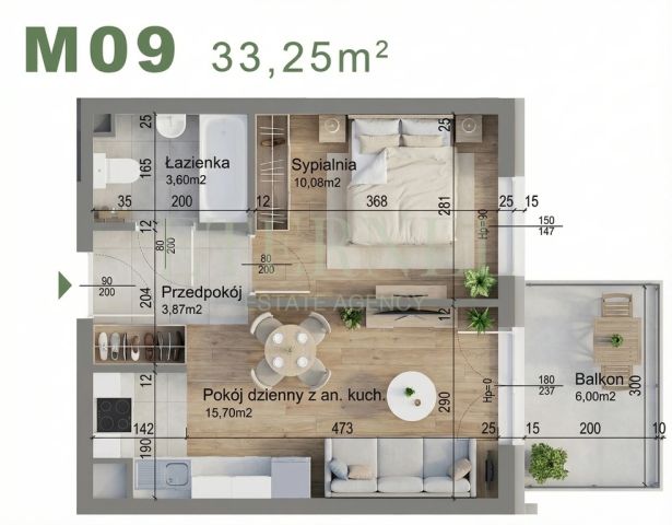 Mieszkanie 2-pokojowe Kraków Czyżyny, ul. Śliwkowa. Zdjęcie 11