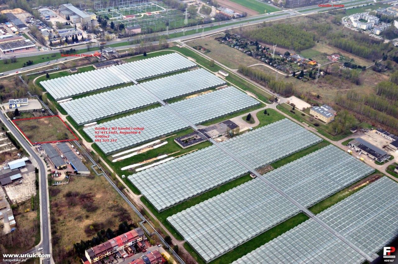 Działka inwestycyjna Łódź Augustów, ul. Augustów. Zdjęcie 2