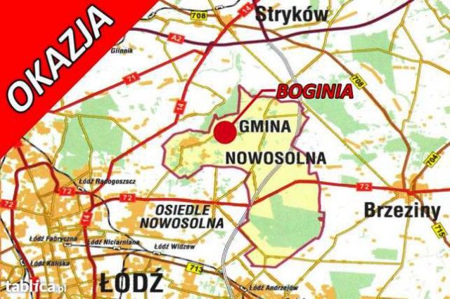 Działka budowlana Łódź Nowosolna