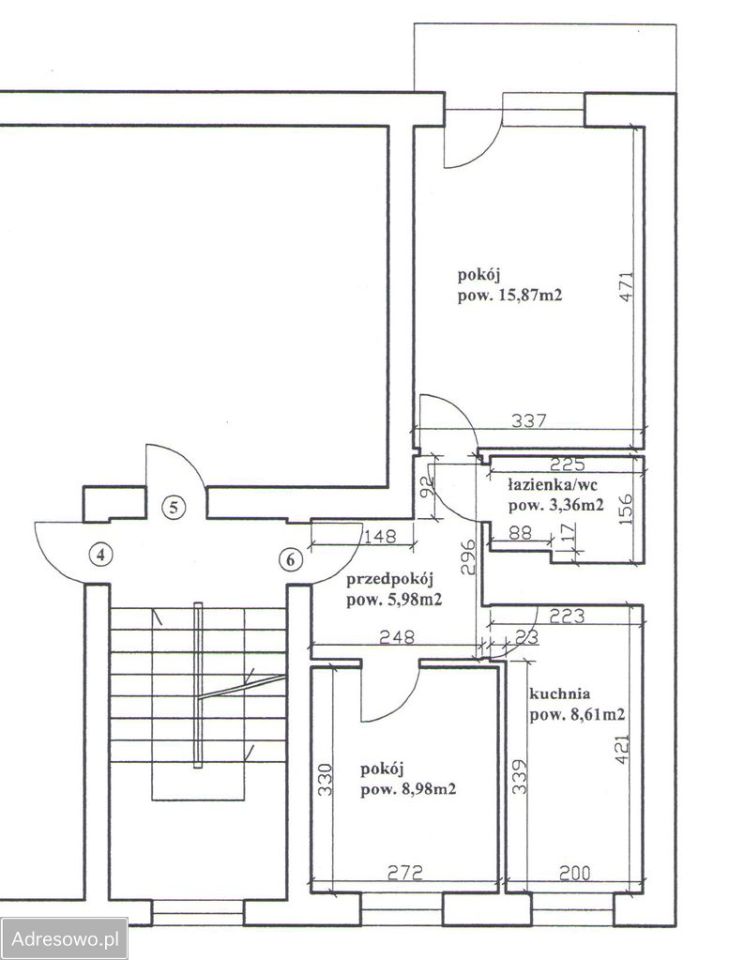 Mieszkanie 2-pokojowe Jaworzno, ul. Grunwaldzka. Zdjęcie 5
