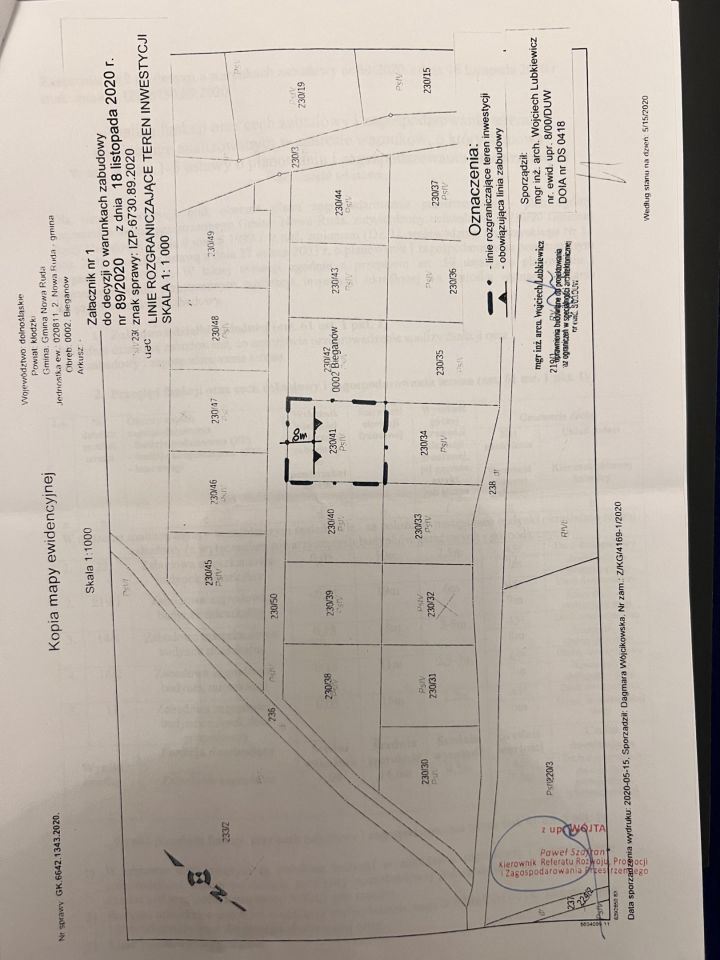 Działka budowlana Bieganów. Zdjęcie 4