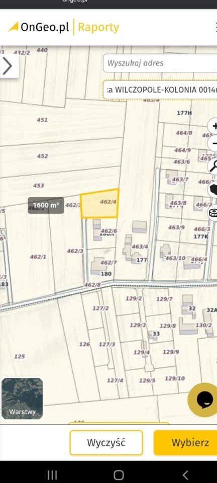 Działka budowlana Wilczopole-Kolonia. Zdjęcie 5