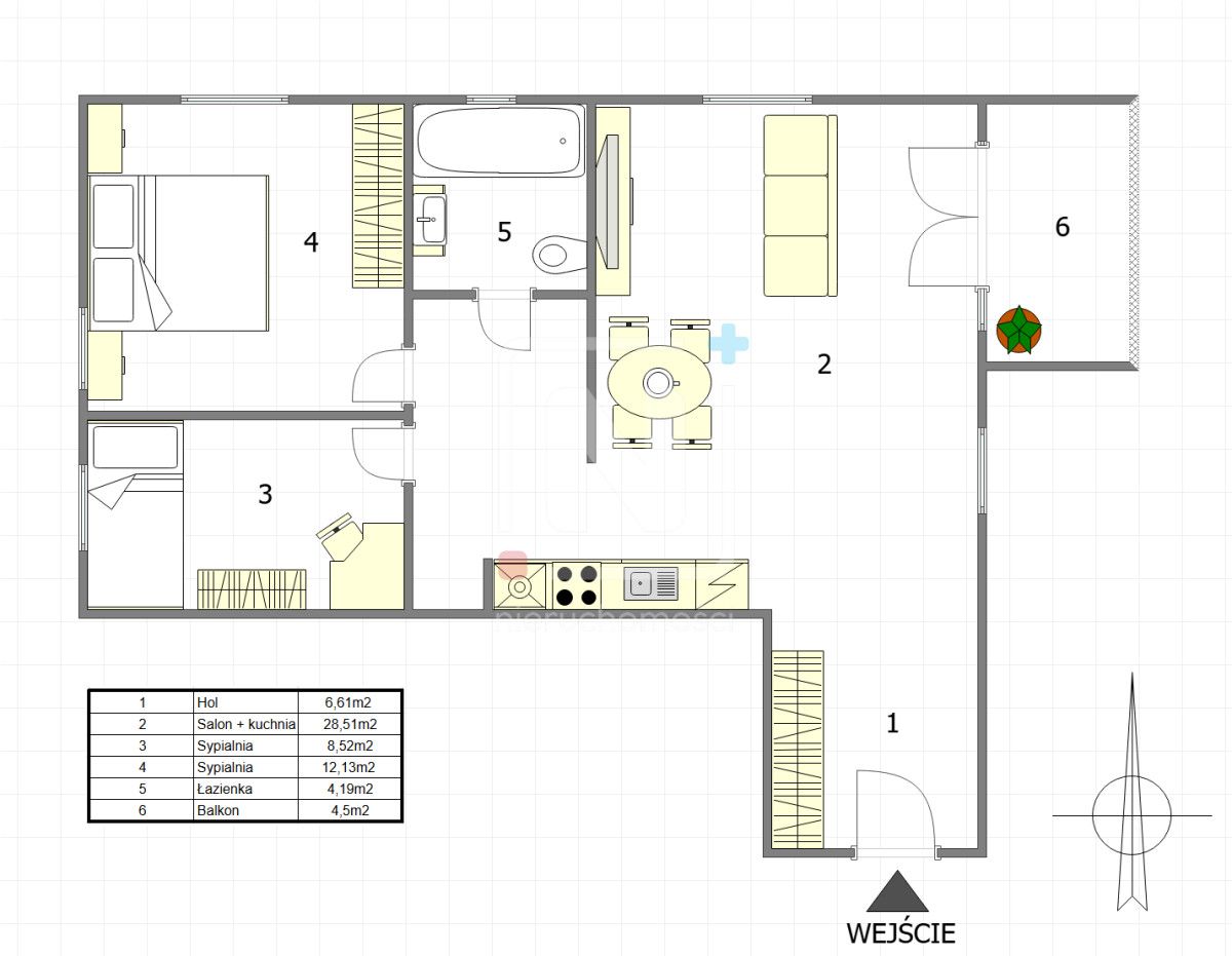 Mieszkanie 3-pokojowe Warszawa Bielany, ul. Rodziny Połanieckich. Zdjęcie 10