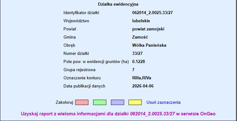 Działka budowlana Wólka Panieńska. Zdjęcie 5