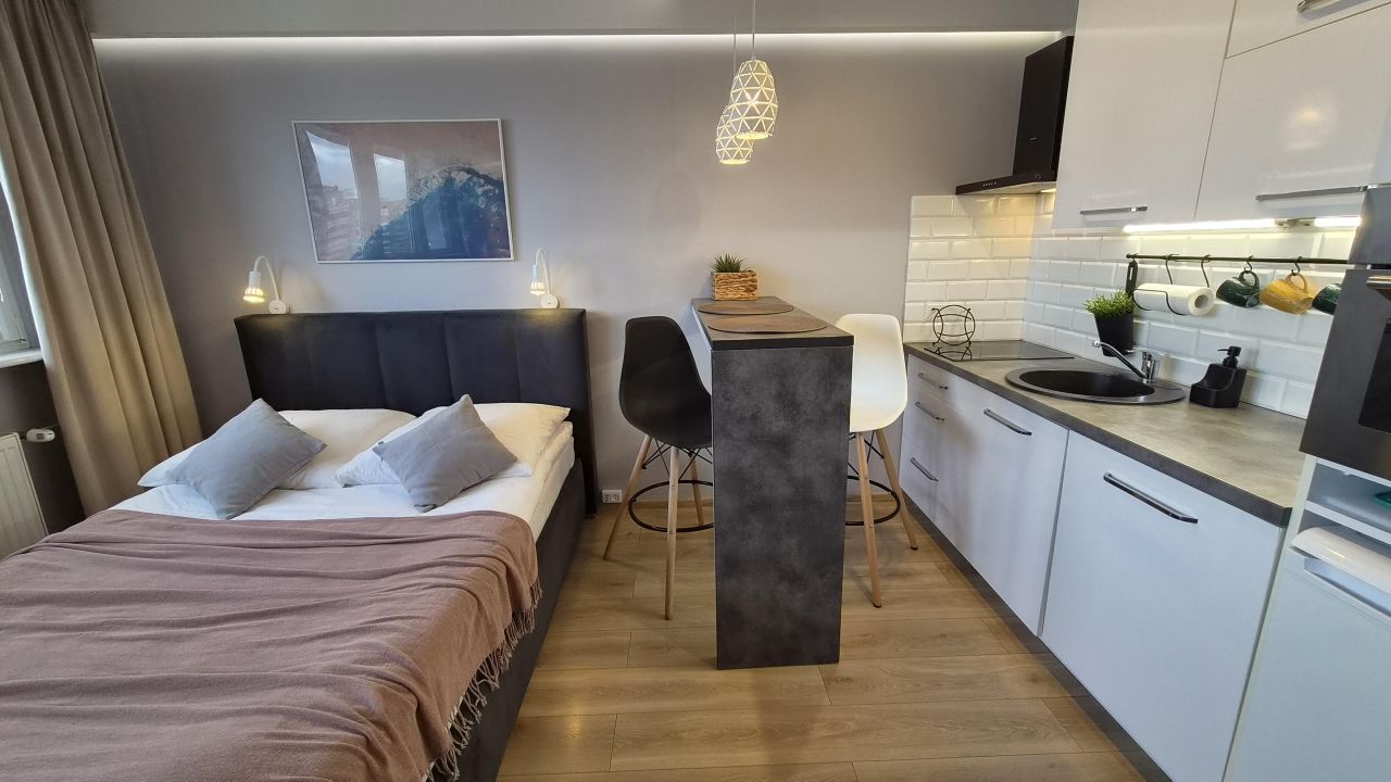 Mieszkanie 1-pokojowe Szczecin Centrum, al. Wyzwolenia. Zdjęcie 2