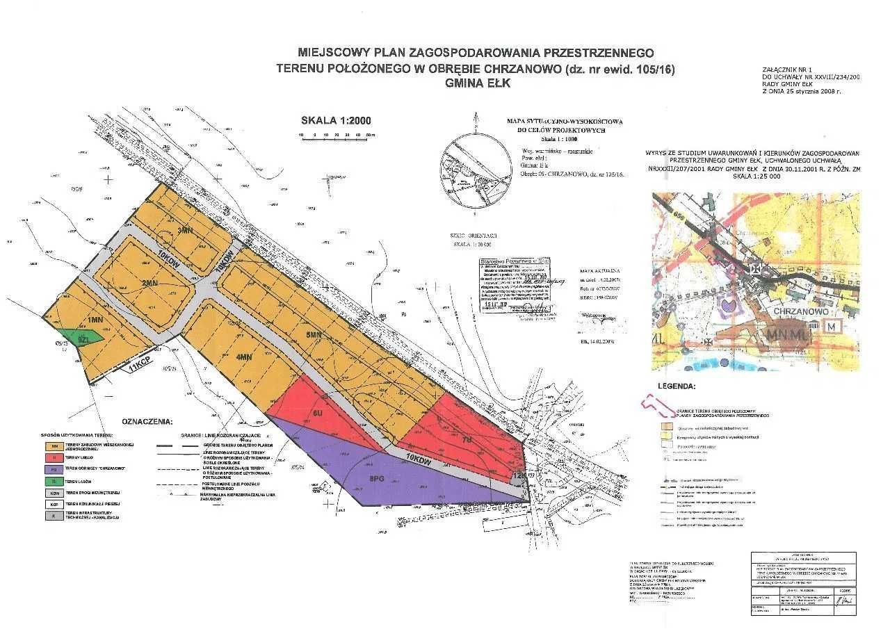 Działka budowlana Chrzanowo. Zdjęcie 3
