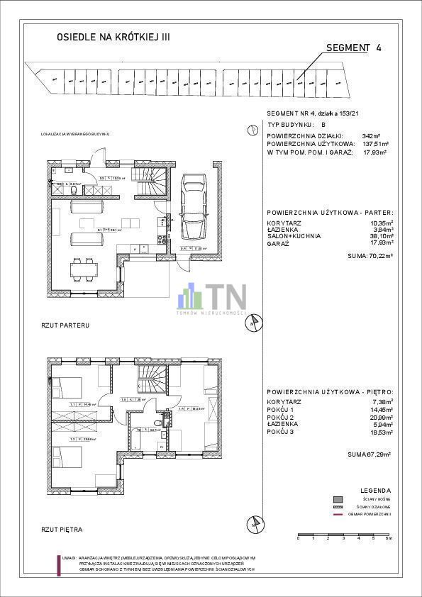dom szeregowy, 4 pokoje Dobrzykowice. Zdjęcie 6