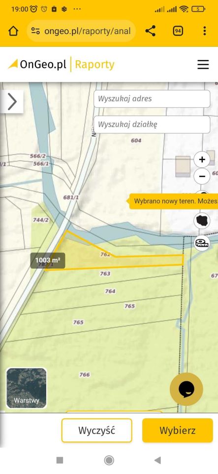 Działka rolna Duchnów. Zdjęcie 4