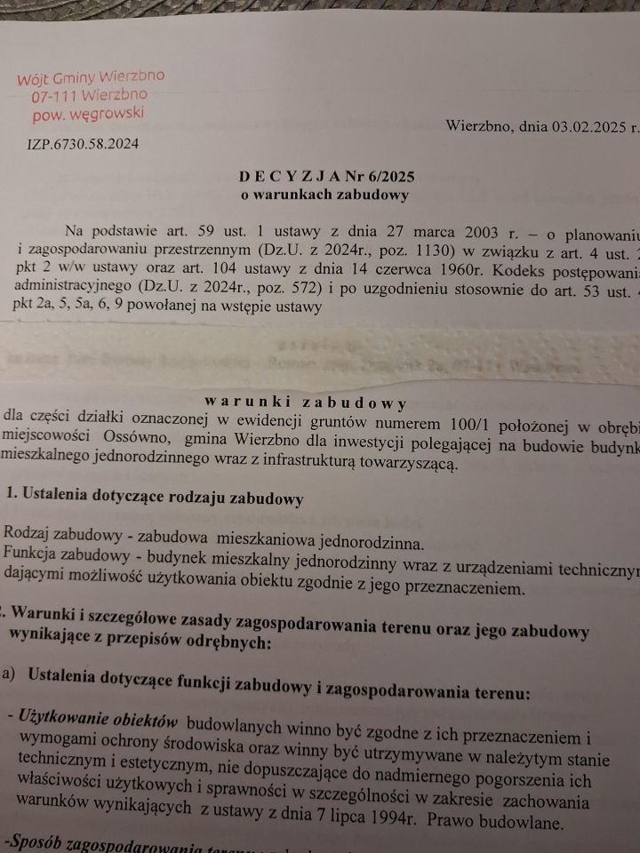 Działka budowlana Ossówno. Zdjęcie 2