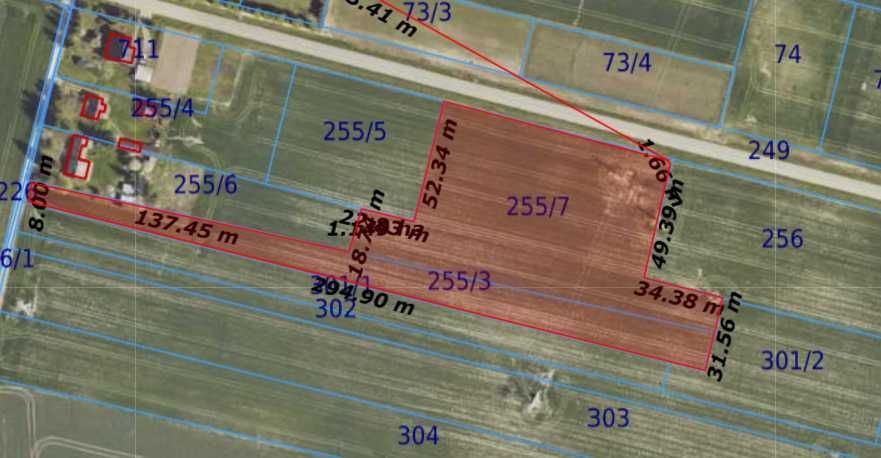 Działka siedliskowa Srebrzyszcze