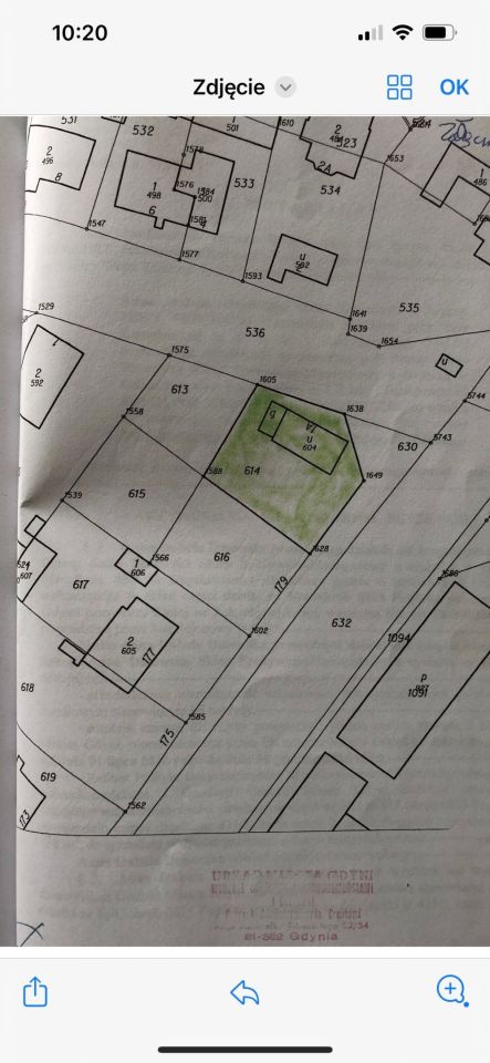 Działka inwestycyjna Gdynia Pogórze