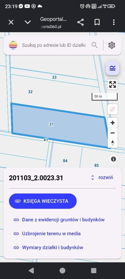 Działka rolna Skindzierz. Zdjęcie 1