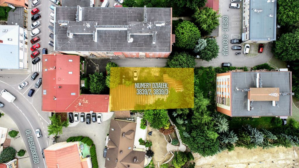 Działka budowlana Łańcut Centrum, ul. 3 Maja. Zdjęcie 2