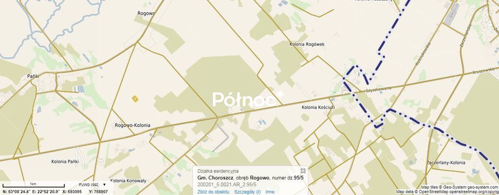 Działka rolna Rogowo. Zdjęcie 6