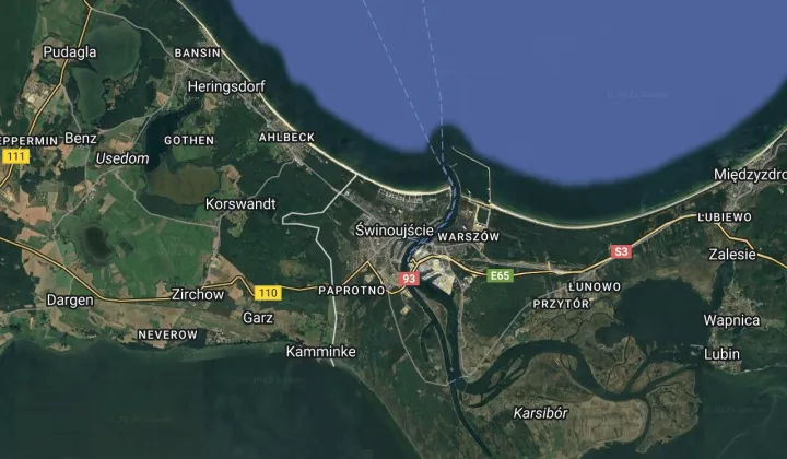 Działka rekreacyjna Świnoujście, ul. Krzywa