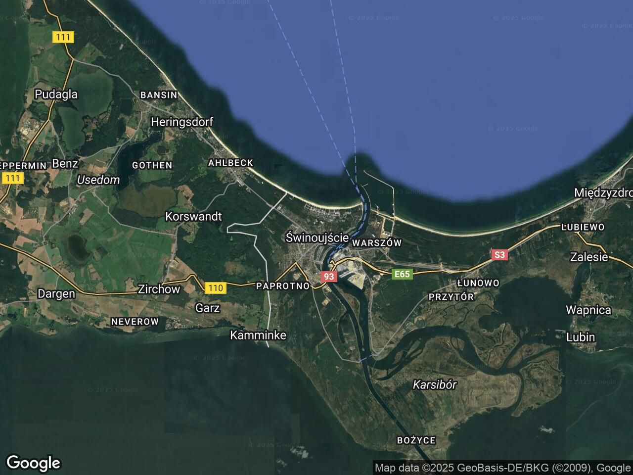 Działka rekreacyjna Świnoujście, ul. Krzywa