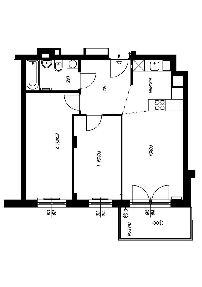 Mieszkanie 3-pokojowe Warszawa Chrzanów, ul. Kopalniana. Zdjęcie 18