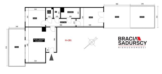 Mieszkanie 3-pokojowe Kraków, ul. Polonijna. Zdjęcie 3