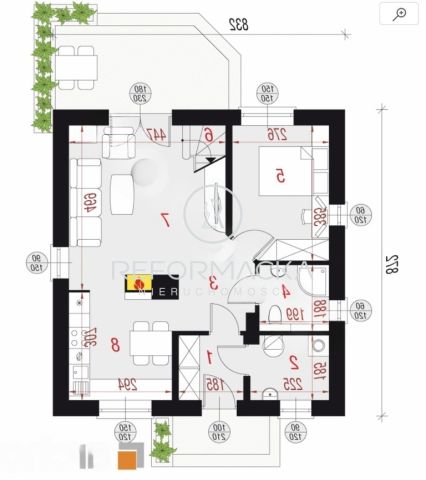 dom wolnostojący, 5 pokoi Malawa. Zdjęcie 2