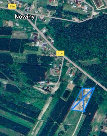 Działka budowlana Nowiny. Zdjęcie 1
