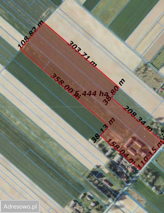 Działka siedliskowa Zemborzyce Dolne. Zdjęcie 3