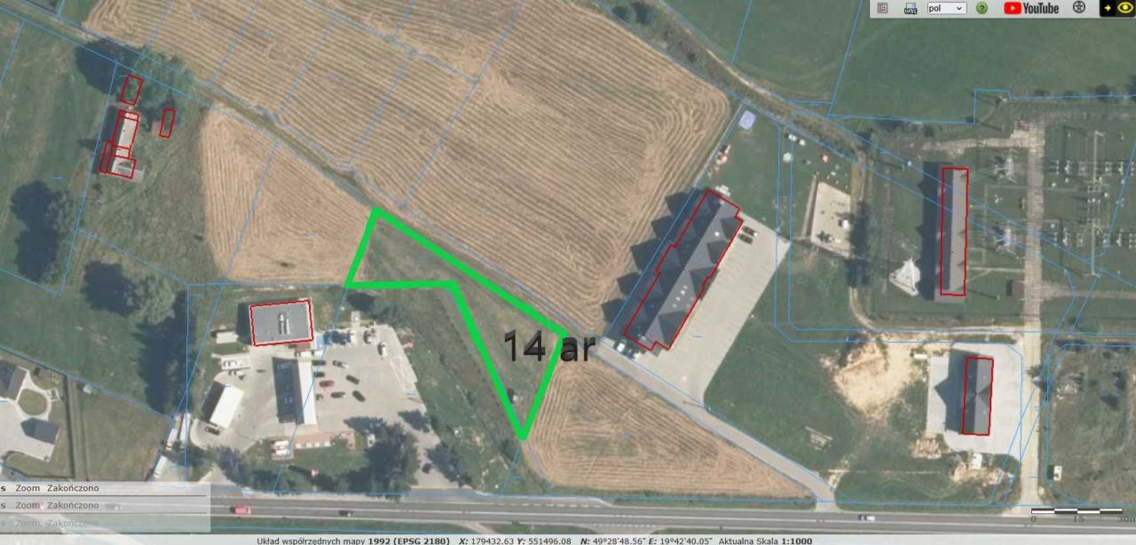 Działka budowlana Jabłonka, ul. Marty Jabłońskiej. Zdjęcie 2