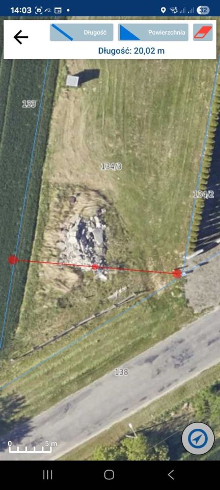 Działka budowlana Majdan Górny. Zdjęcie 5