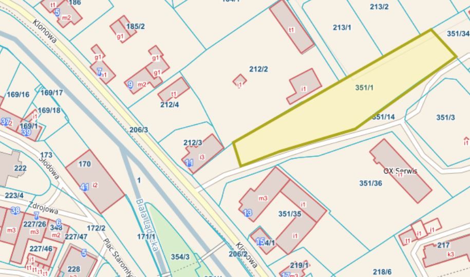 Działka budowlana Lądek-Zdrój, ul. Klonowa