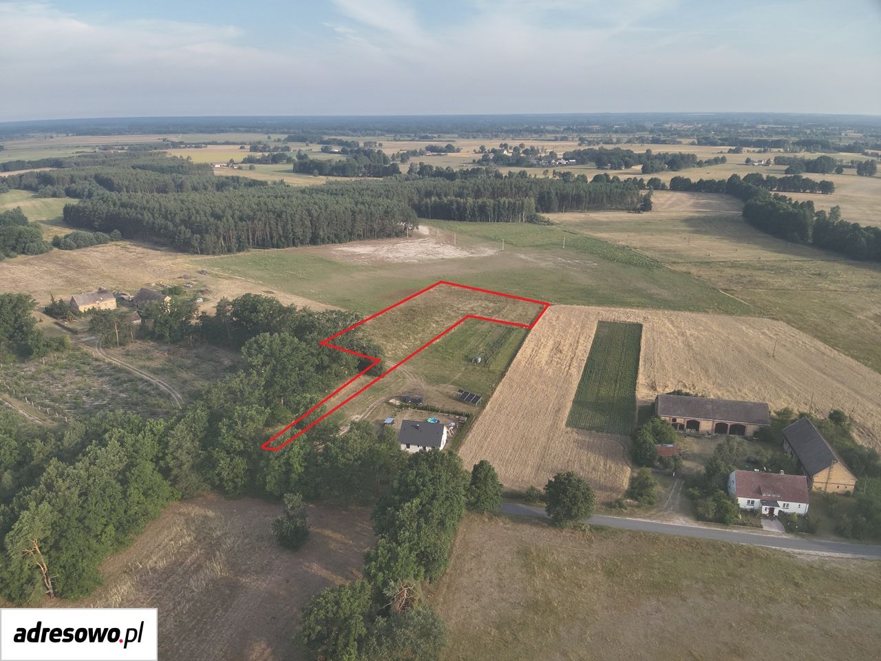 Działka rolno-budowlana Goszczanowiec. Zdjęcie 3