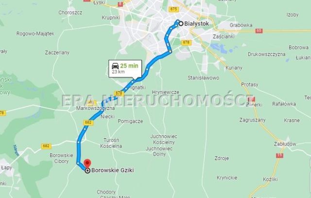 Działka siedliskowa Borowskie Gziki. Zdjęcie 2