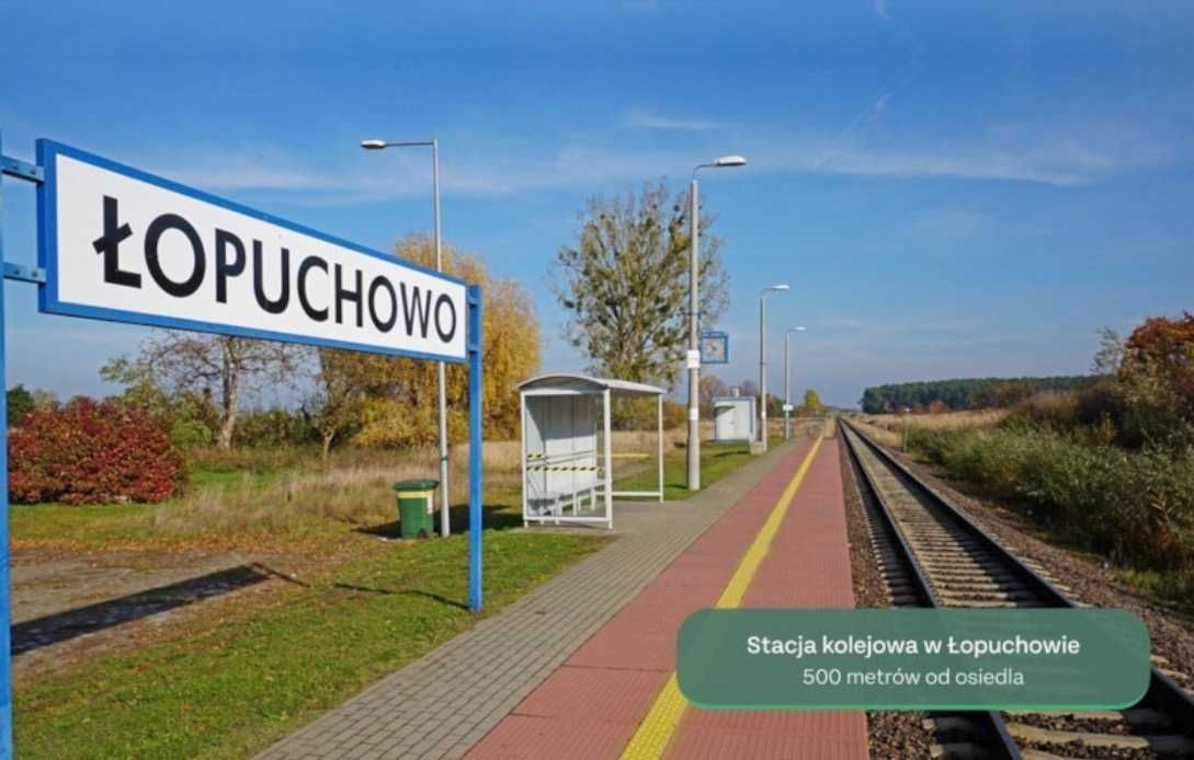Działka budowlana Łopuchowo. Zdjęcie 6