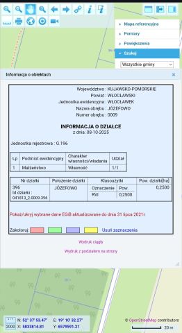 Działka budowlana Józefowo, ul. Brzozowa. Zdjęcie 13