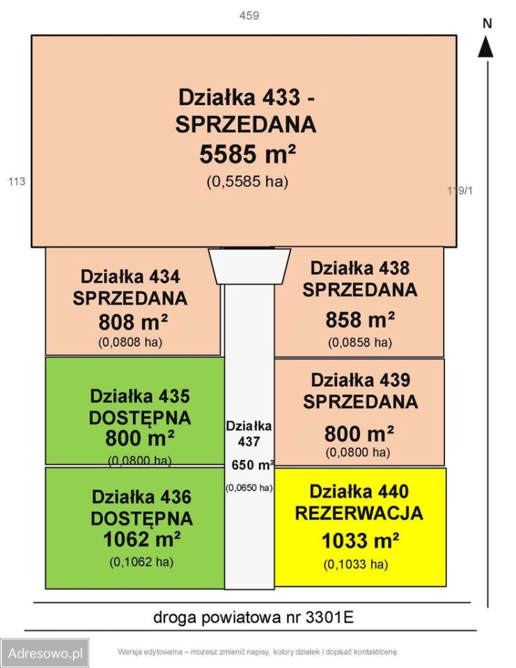 Działka budowlana Janowice. Zdjęcie 2