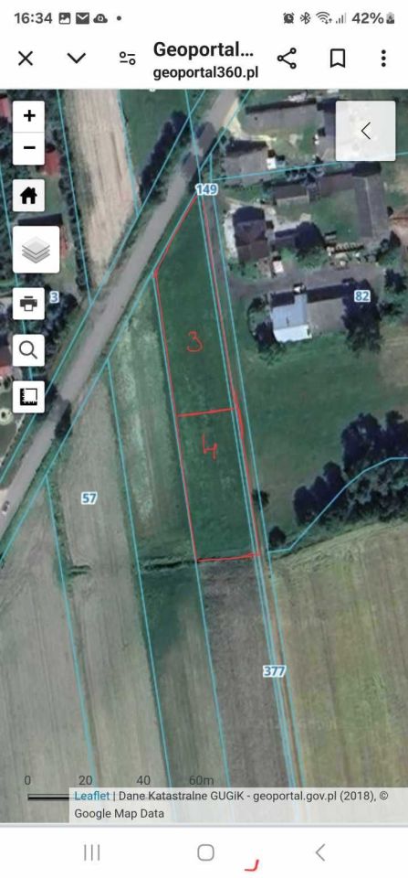 Działka budowlana Pilaszków. Zdjęcie 2