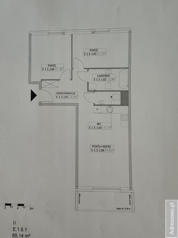 Mieszkanie 3-pokojowe Gdańsk Kokoszki, ul. Nowatorów. Zdjęcie 16