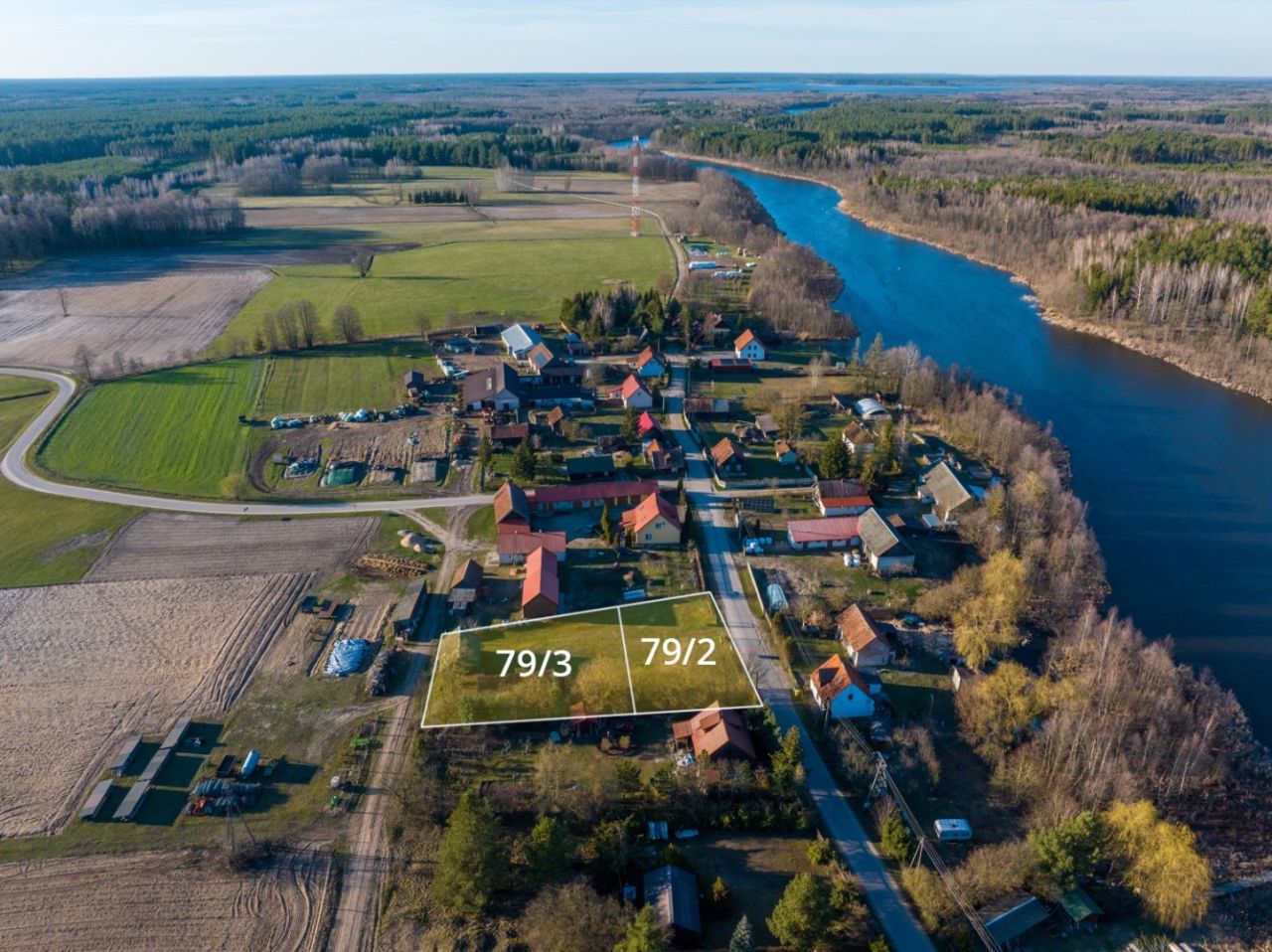 Działka budowlana Pogobie Tylne. Zdjęcie 3
