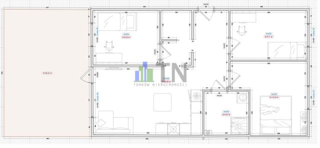 Mieszkanie 4-pokojowe Wrocław Psie Pole, ul. Gitarowa. Zdjęcie 15