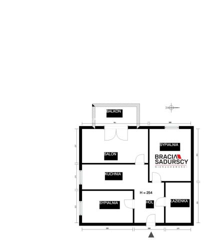 Mieszkanie 3-pokojowe Kraków Podgórze, ul. Rydlówka. Zdjęcie 21