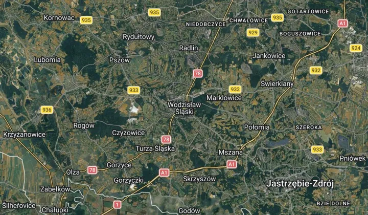 Mieszkanie 3-pokojowe Wodzisław Śląski Stary Wodzisław, ul. ks. płk. Wilhelma Kubsza